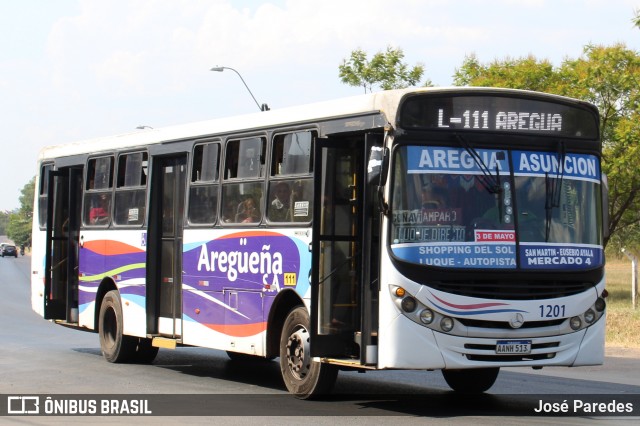 Aregueña S.A. - Línea 111 1201 na cidade de Luque, Central, Paraguai, por José Paredes. Número da foto: #12788439.