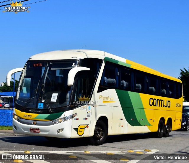 Empresa Gontijo de Transportes 19015 na cidade de São Paulo, São Paulo, Brasil, por Victor Henrique. Número da foto: #12787655.