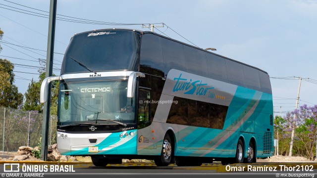 Turistar 3035 na cidade de Querétaro, Querétaro, México, por Omar Ramírez Thor2102. Número da foto: #12788448.