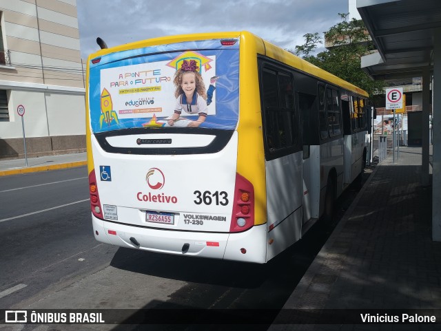 Coletivo Transportes 3613 na cidade de Caruaru, Pernambuco, Brasil, por Vinicius Palone. Número da foto: #12786567.
