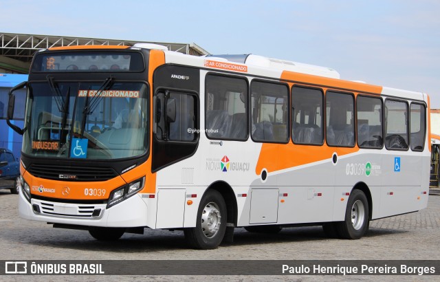 Linave Transportes A03039 na cidade de Nova Iguaçu, Rio de Janeiro, Brasil, por Paulo Henrique Pereira Borges. Número da foto: #12787938.
