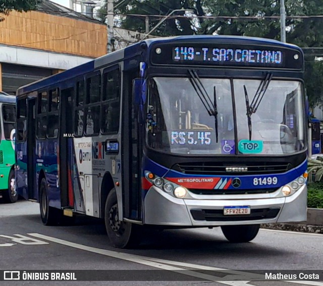 Next Mobilidade - ABC Sistema de Transporte 81.499 na cidade de São Caetano do Sul, São Paulo, Brasil, por Matheus Costa. Número da foto: #12786711.
