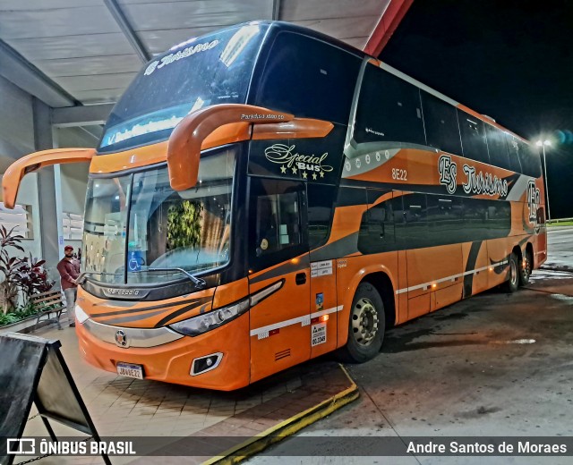 ES Turismo Rio 8E22 na cidade de São Sebastião da Bela Vista, Minas Gerais, Brasil, por Andre Santos de Moraes. Número da foto: #12786576.