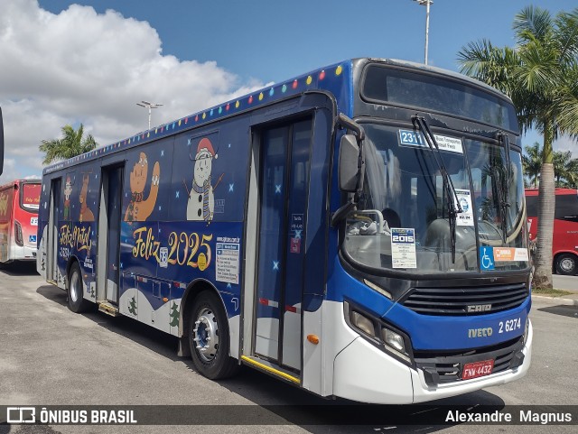 Transcooper > Norte Buss 2 6274 na cidade de Barueri, São Paulo, Brasil, por Alexandre  Magnus. Número da foto: #12787644.