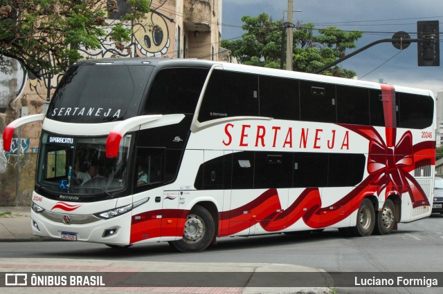 Viação Sertaneja 20246 na cidade de Belo Horizonte, Minas Gerais, Brasil, por Luciano Formiga. Número da foto: #12787363.