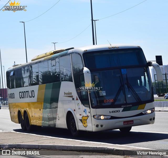 Empresa Gontijo de Transportes 14100 na cidade de São Paulo, São Paulo, Brasil, por Victor Henrique. Número da foto: #12787705.