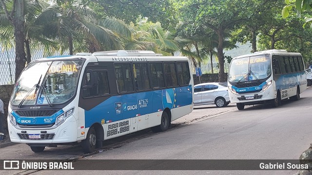 Viação Nossa Senhora das Graças A71629 na cidade de Rio de Janeiro, Rio de Janeiro, Brasil, por Gabriel Sousa. Número da foto: #12786923.