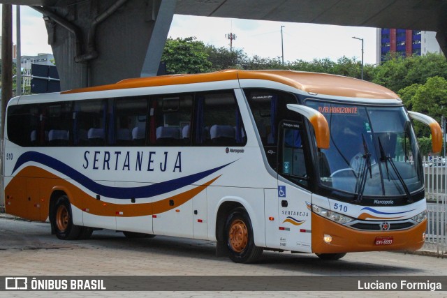 Viação Sertaneja 510 na cidade de Belo Horizonte, Minas Gerais, Brasil, por Luciano Formiga. Número da foto: #12787368.
