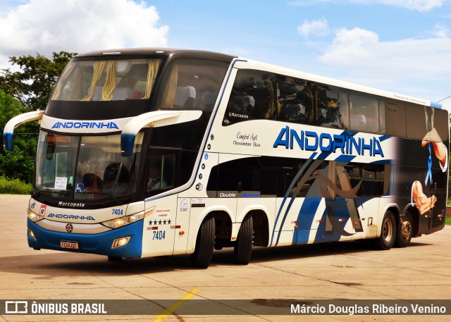 Empresa de Transportes Andorinha 7404 na cidade de Puerto Quijarro, Germán Busch, Santa Cruz, Bolívia, por Márcio Douglas Ribeiro Venino. Número da foto: #12788595.