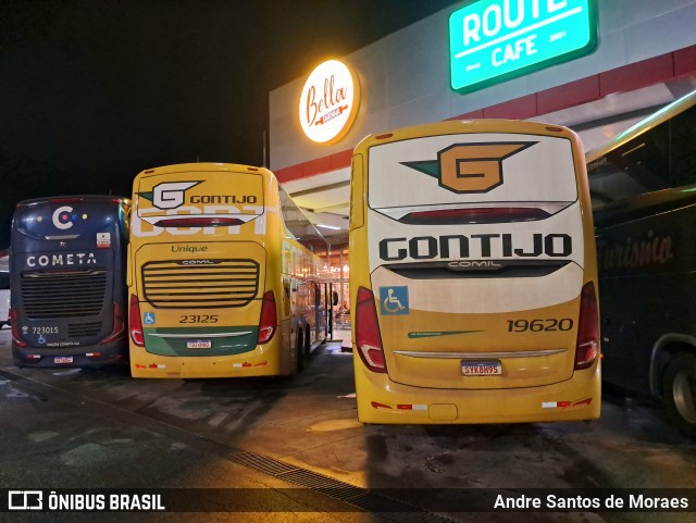 Empresa Gontijo de Transportes 19620 na cidade de São Sebastião da Bela Vista, Minas Gerais, Brasil, por Andre Santos de Moraes. Número da foto: #12786571.