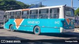 Viação Sanremo 842 na cidade de Vila Velha, Espírito Santo, Brasil, por Henrique Netto. Número da foto: #12786046.