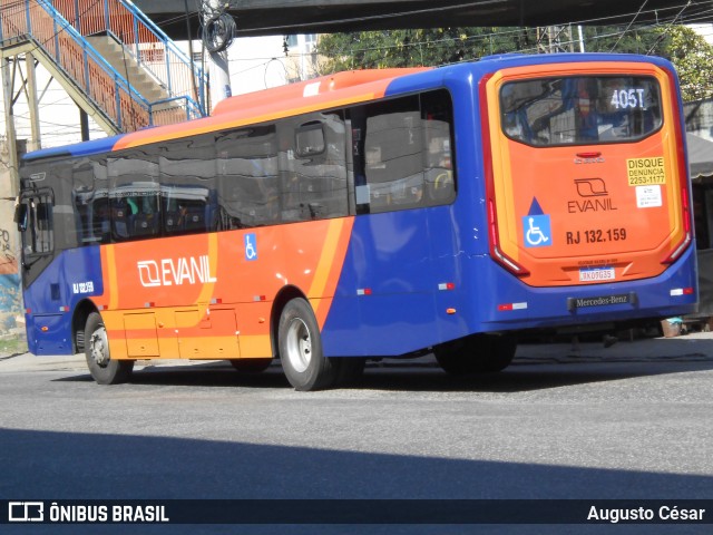 Evanil Transportes e Turismo RJ 132.159 na cidade de Nova Iguaçu, Rio de Janeiro, Brasil, por Augusto César. Número da foto: #12789300.