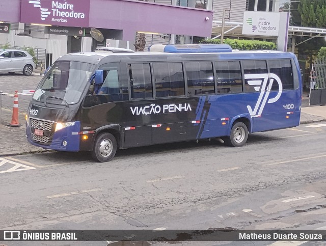 Auto Viação Penha 4100 na cidade de Campinas, São Paulo, Brasil, por Matheus Duarte Souza. Número da foto: #12790372.