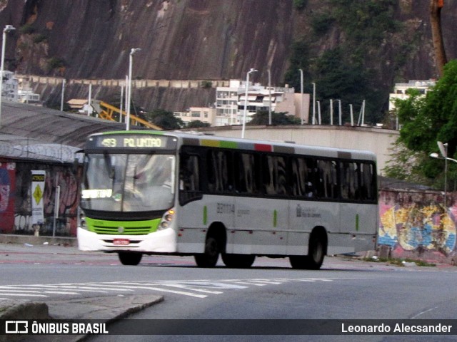 Viação VG B31114 na cidade de Rio de Janeiro, Rio de Janeiro, Brasil, por Leonardo Alecsander. Número da foto: #12790536.