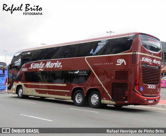 Santa Maria Fretamento e Turismo > Transportes Santa Maria(SP) 3000 na cidade de Barueri, São Paulo, Brasil, por Rafael Henrique de Pinho Brito. Número da foto: #12790097.