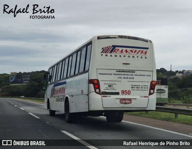 Transviva Transportes 950 na cidade de Cajamar, São Paulo, Brasil, por Rafael Henrique de Pinho Brito. Número da foto: #12790132.