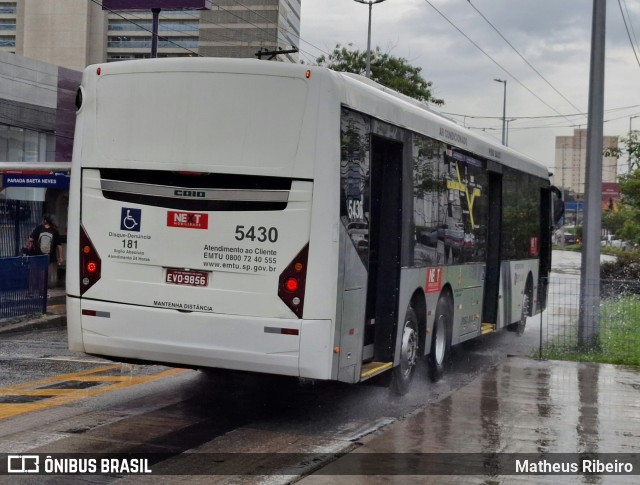 Next Mobilidade - ABC Sistema de Transporte 5430 na cidade de São Bernardo do Campo, São Paulo, Brasil, por Matheus Ribeiro. Número da foto: #12790559.