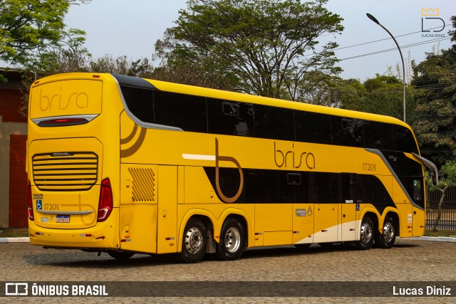 Brisa Ônibus 17201 na cidade de Juiz de Fora, Minas Gerais, Brasil, por Lucas Diniz. Número da foto: #12788727.