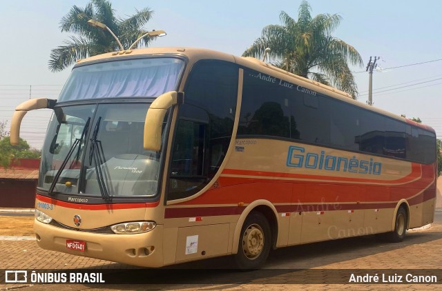 Auto Viação Goianésia 151003-3 na cidade de Itapuranga, Goiás, Brasil, por André Luiz Canon. Número da foto: #12790282.