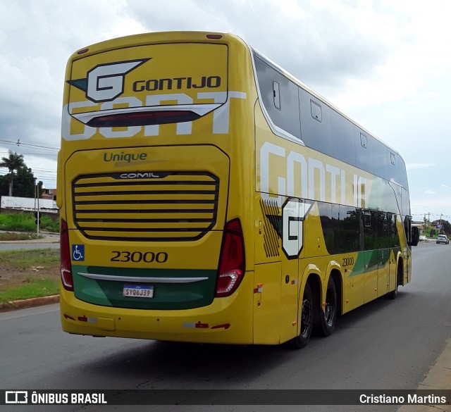Empresa Gontijo de Transportes 23000 na cidade de Montes Claros, Minas Gerais, Brasil, por Cristiano Martins. Número da foto: #12790330.