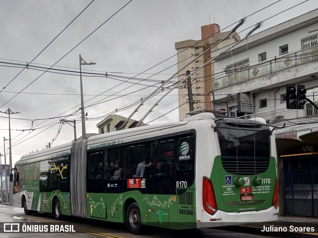 Next Mobilidade - ABC Sistema de Transporte 8170 na cidade de Santo André, São Paulo, Brasil, por Juliano Soares. Número da foto: #12790151.
