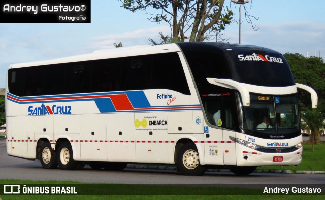 VUSC - Viação União Santa Cruz 2380 na cidade de Florianópolis, Santa Catarina, Brasil, por Andrey Gustavo. Número da foto: #12790378.