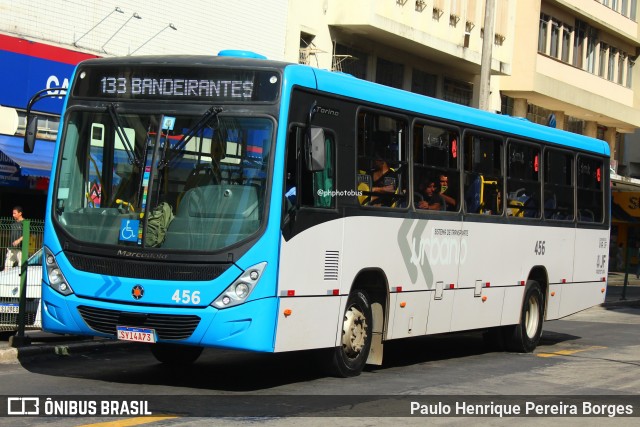 VSFL - Viação São Francisco 456 na cidade de Juiz de Fora, Minas Gerais, Brasil, por Paulo Henrique Pereira Borges. Número da foto: #12790578.
