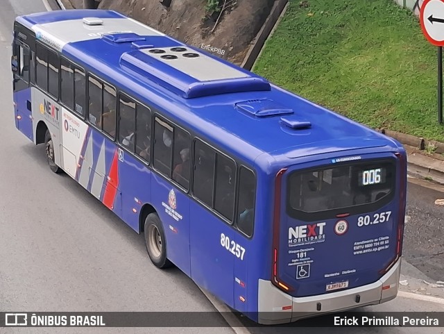 Next Mobilidade - ABC Sistema de Transporte 80.257 na cidade de São Paulo, São Paulo, Brasil, por Erick Primilla Pereira. Número da foto: #12790741.