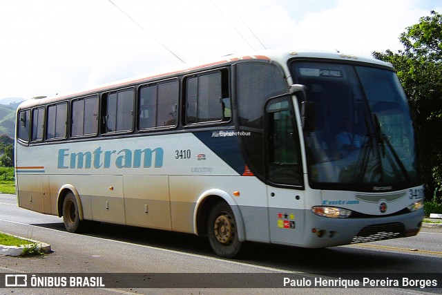 Emtram 3410 na cidade de Barra do Piraí, Rio de Janeiro, Brasil, por Paulo Henrique Pereira Borges. Número da foto: #12790611.