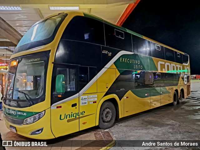 Empresa Gontijo de Transportes 23040 na cidade de São Sebastião da Bela Vista, Minas Gerais, Brasil, por Andre Santos de Moraes. Número da foto: #12788880.