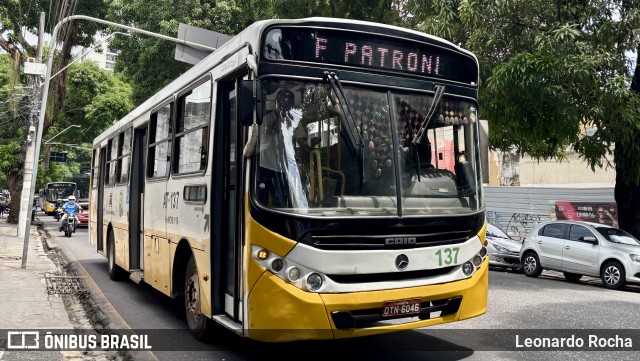 Empresa de Transportes Nova Marambaia AT-137 na cidade de Belém, Pará, Brasil, por Leonardo Rocha. Número da foto: #12790517.