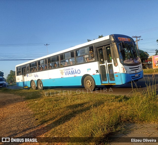 Empresa de Transporte Coletivo Viamão 1019 na cidade de Viamão, Rio Grande do Sul, Brasil, por Elizeu Oliveira. Número da foto: #12789824.