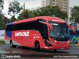 Viação Santa Cruz 38125 na cidade de Pouso Alegre, Minas Gerais, Brasil, por João Vitor Almeida de Moura. Número da foto: #:id.