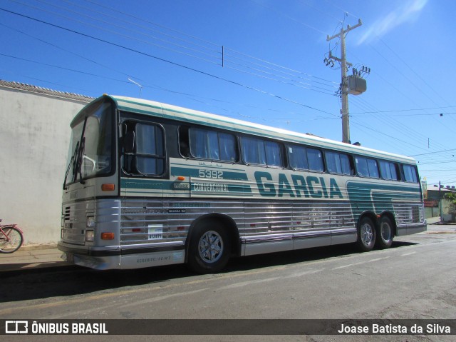 Viação Garcia 5392 na cidade de Jaguapitã, Paraná, Brasil, por Joase Batista da Silva. Número da foto: #12792356.