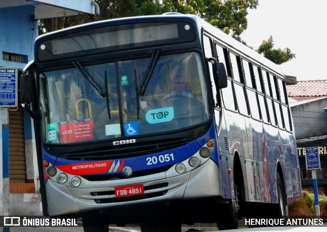 Auto Viação Urubupungá 20.051 na cidade de Franco da Rocha, São Paulo, Brasil, por HENRIQUE ANTUNES. Número da foto: #12791001.