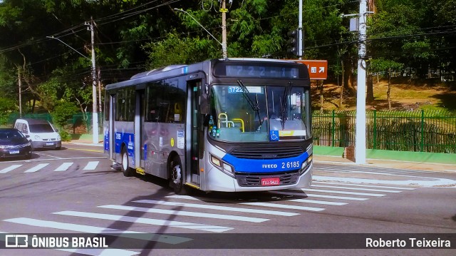 Transcooper > Norte Buss 2 6185 na cidade de São Paulo, São Paulo, Brasil, por Roberto Teixeira. Número da foto: #12792212.