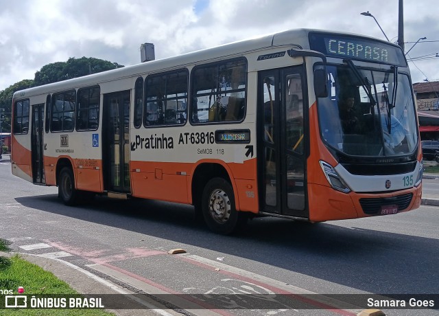 Empresa de Transportes Nova Marambaia AT-63816 na cidade de Belém, Pará, Brasil, por Samara Goes. Número da foto: #12791509.