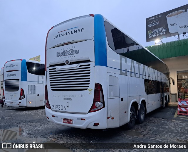 Auto Viação Catarinense 319306 na cidade de Quatro Barras, Paraná, Brasil, por Andre Santos de Moraes. Número da foto: #12791518.