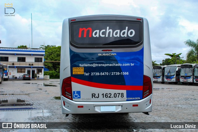 Transportes Machado RJ 162.078 na cidade de Magé, Rio de Janeiro, Brasil, por Lucas Diniz. Número da foto: #12791522.