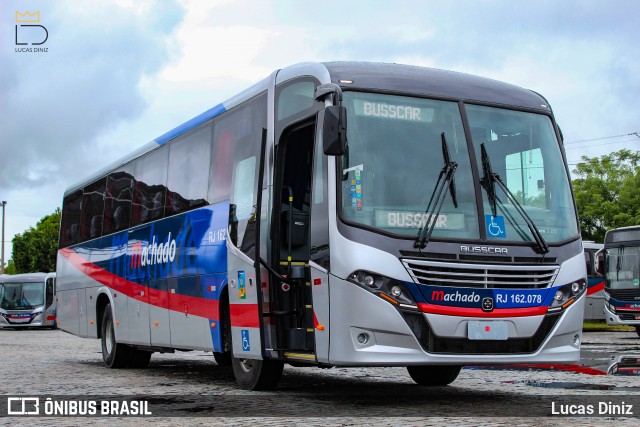 Transportes Machado RJ 162.078 na cidade de Magé, Rio de Janeiro, Brasil, por Lucas Diniz. Número da foto: #12791538.
