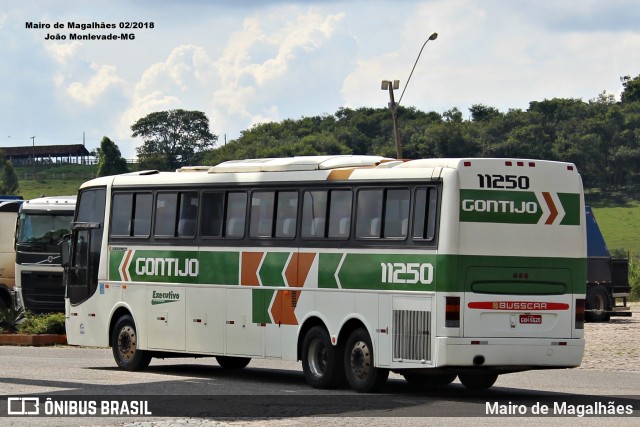 Empresa Gontijo de Transportes 11250 na cidade de João Monlevade, Minas Gerais, Brasil, por Mairo de Magalhães. Número da foto: #12791966.