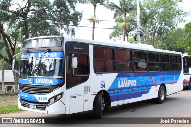 Ciudad de Limpio - Línea 34 2022 na cidade de Caacupé, Cordillera, Paraguai, por José Paredes. Número da foto: #12793068.