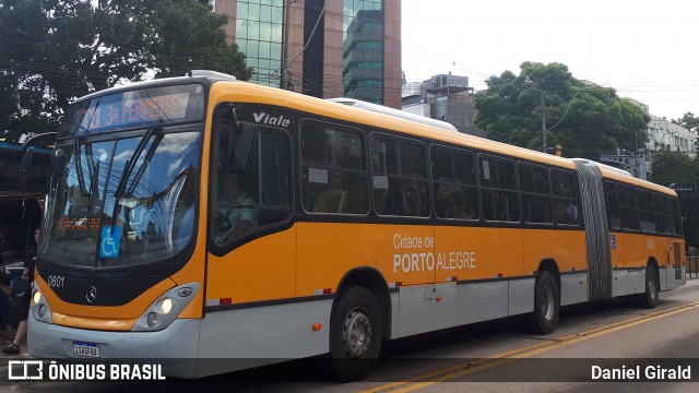 Companhia Carris Porto-Alegrense 0801 na cidade de Porto Alegre, Rio Grande do Sul, Brasil, por Daniel Girald. Número da foto: #12792866.