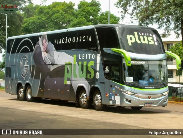Viação Garcia 88167 na cidade de Cascavel, Paraná, Brasil, por Felipe Arguelho. Número da foto: #12792389.