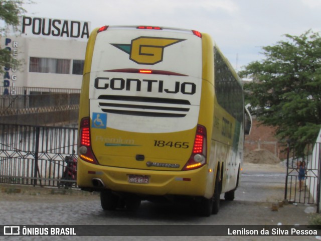Empresa Gontijo de Transportes 18465 na cidade de Caruaru, Pernambuco, Brasil, por Lenilson da Silva Pessoa. Número da foto: #12792167.