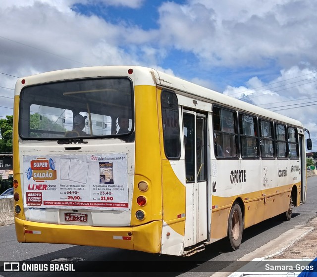 Viação Forte AF-87808 na cidade de Belém, Pará, Brasil, por Samara Goes. Número da foto: #12791243.
