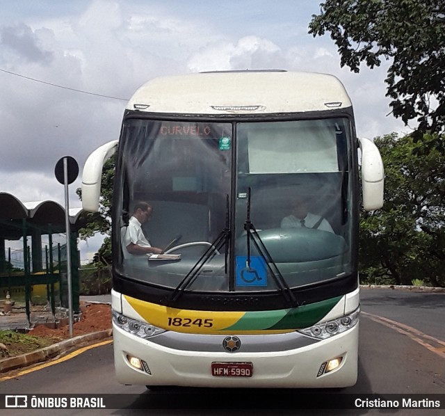 Empresa Gontijo de Transportes 18245 na cidade de Montes Claros, Minas Gerais, Brasil, por Cristiano Martins. Número da foto: #12792231.