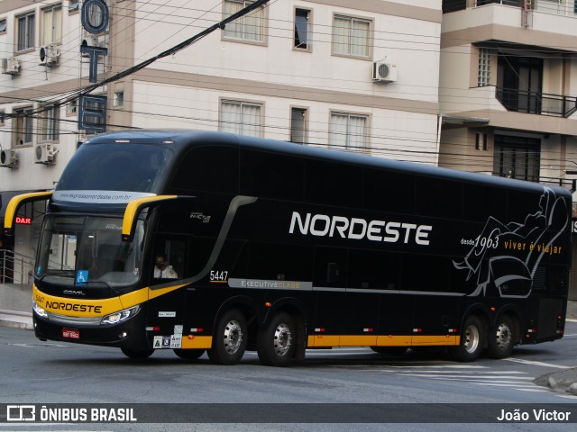 Expresso Nordeste 5447 na cidade de Balneário Camboriú, Santa Catarina, Brasil, por João Victor. Número da foto: #12793269.