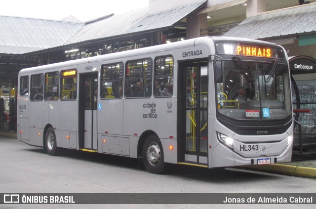 Auto Viação Redentor HL343 na cidade de Pinhais, Paraná, Brasil, por Jonas de Almeida Cabral. Número da foto: #12791569.