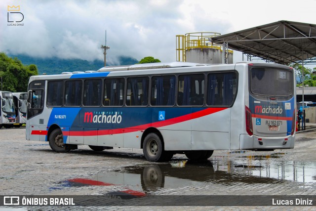 Transportes Machado RJ 162.071 na cidade de Magé, Rio de Janeiro, Brasil, por Lucas Diniz. Número da foto: #12791218.